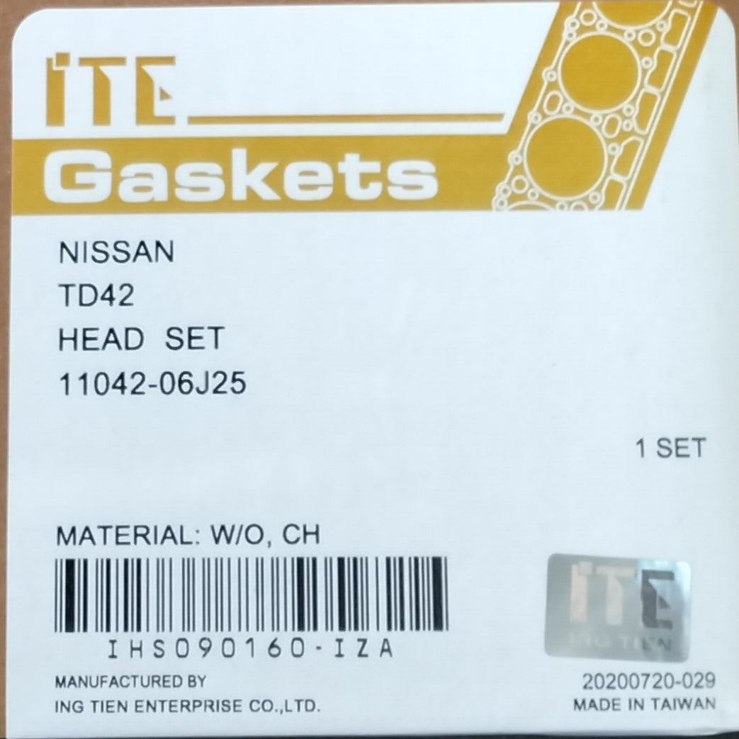 Nissan TD42 Head Set
